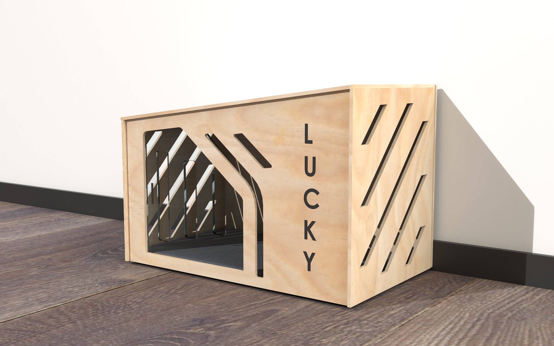 Modern Dog Crates for Small Dogs - Stylish and Comfortable Kennel. With the possibility of adding a name of your Pet - Image 9