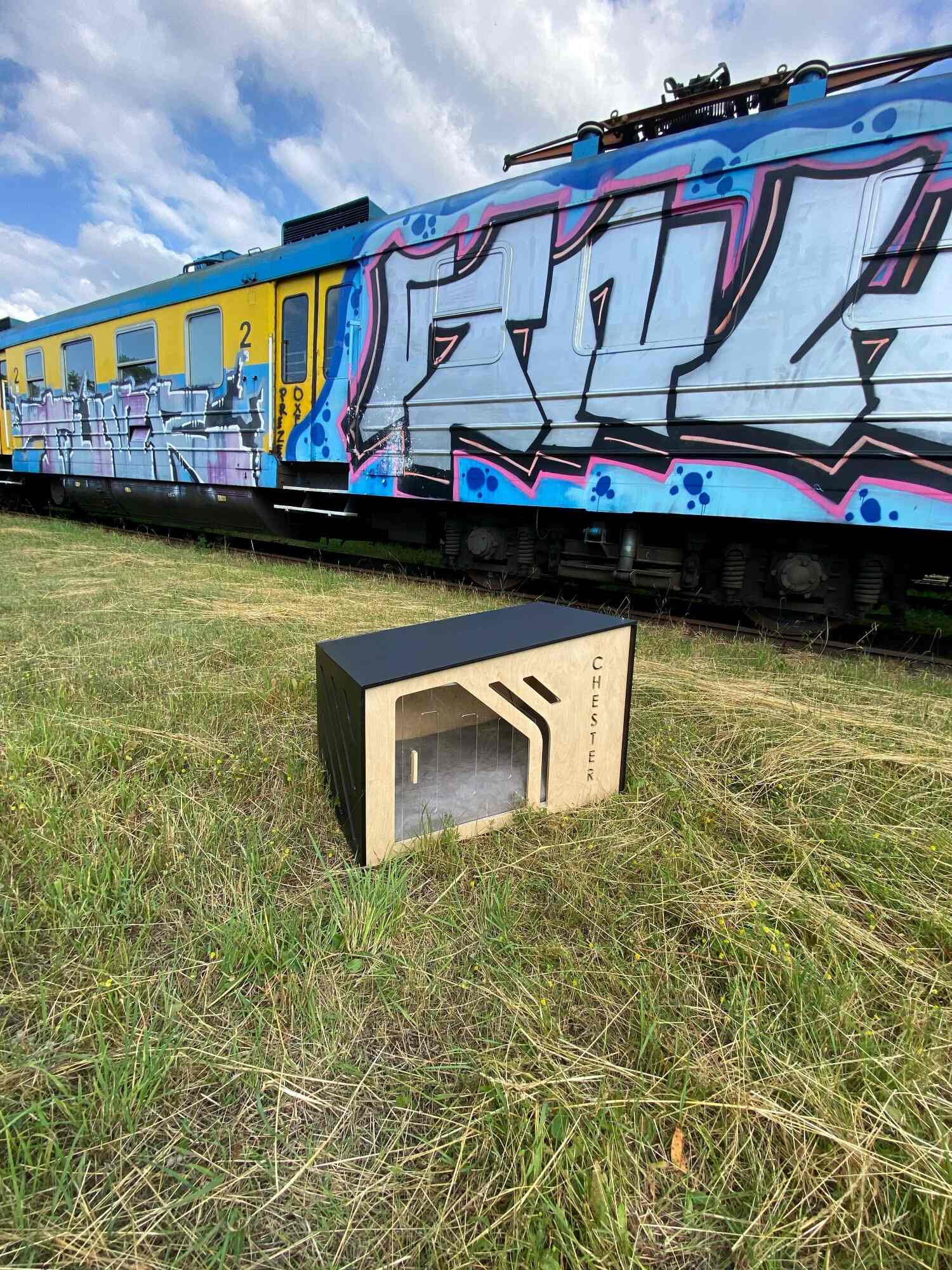 Modern Dog Crates for Small Dogs - Stylish and Comfortable Kennel. With the possibility of adding a name of your Pet - Image 5