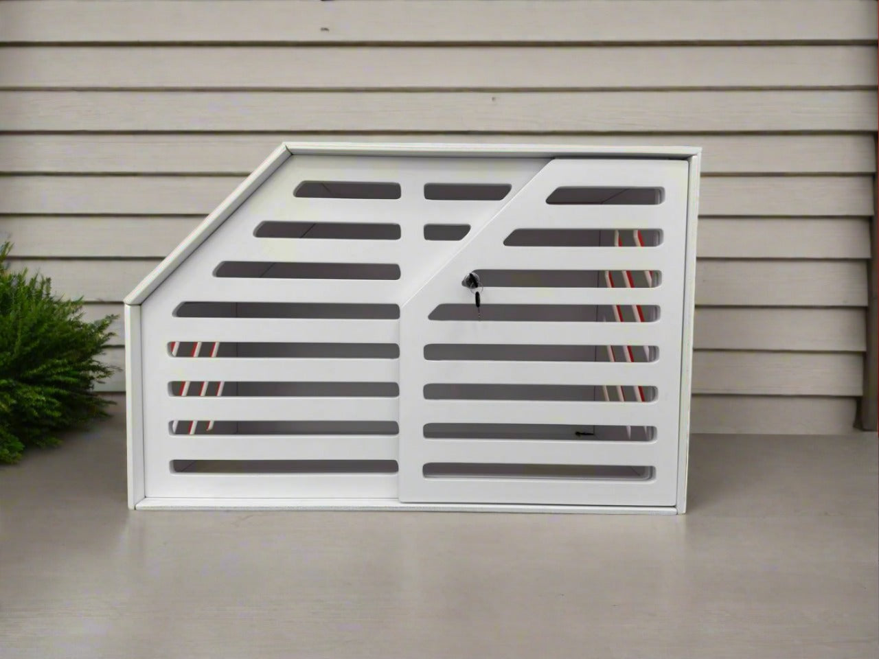 White Dog Crate Furniture - Elegant and Functional Pet Storage Solution - Image 5