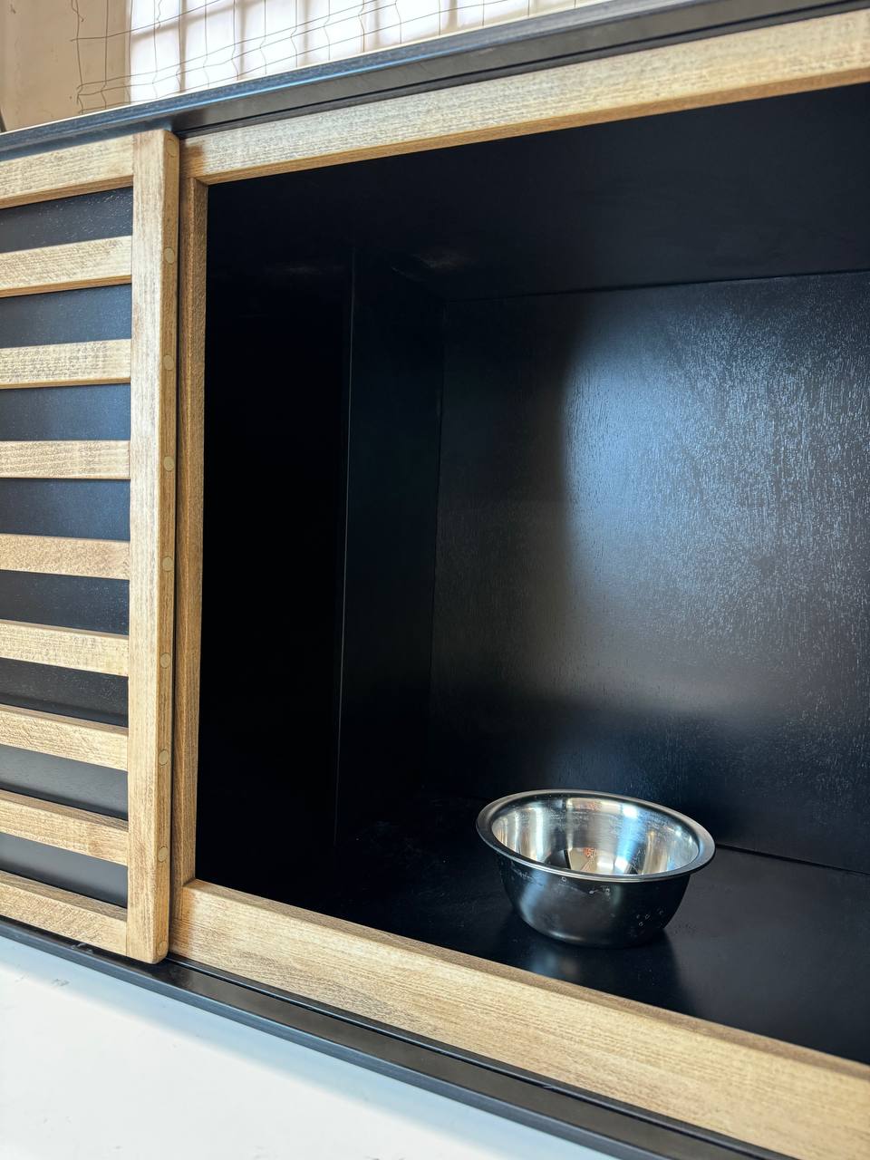 Pet House with Hidden Toilet & Food Storage - Multi-Functional Dog or Cat Shelter - Image 7