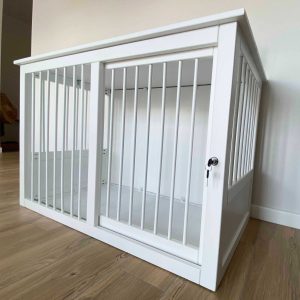 Beautiful White dog crate