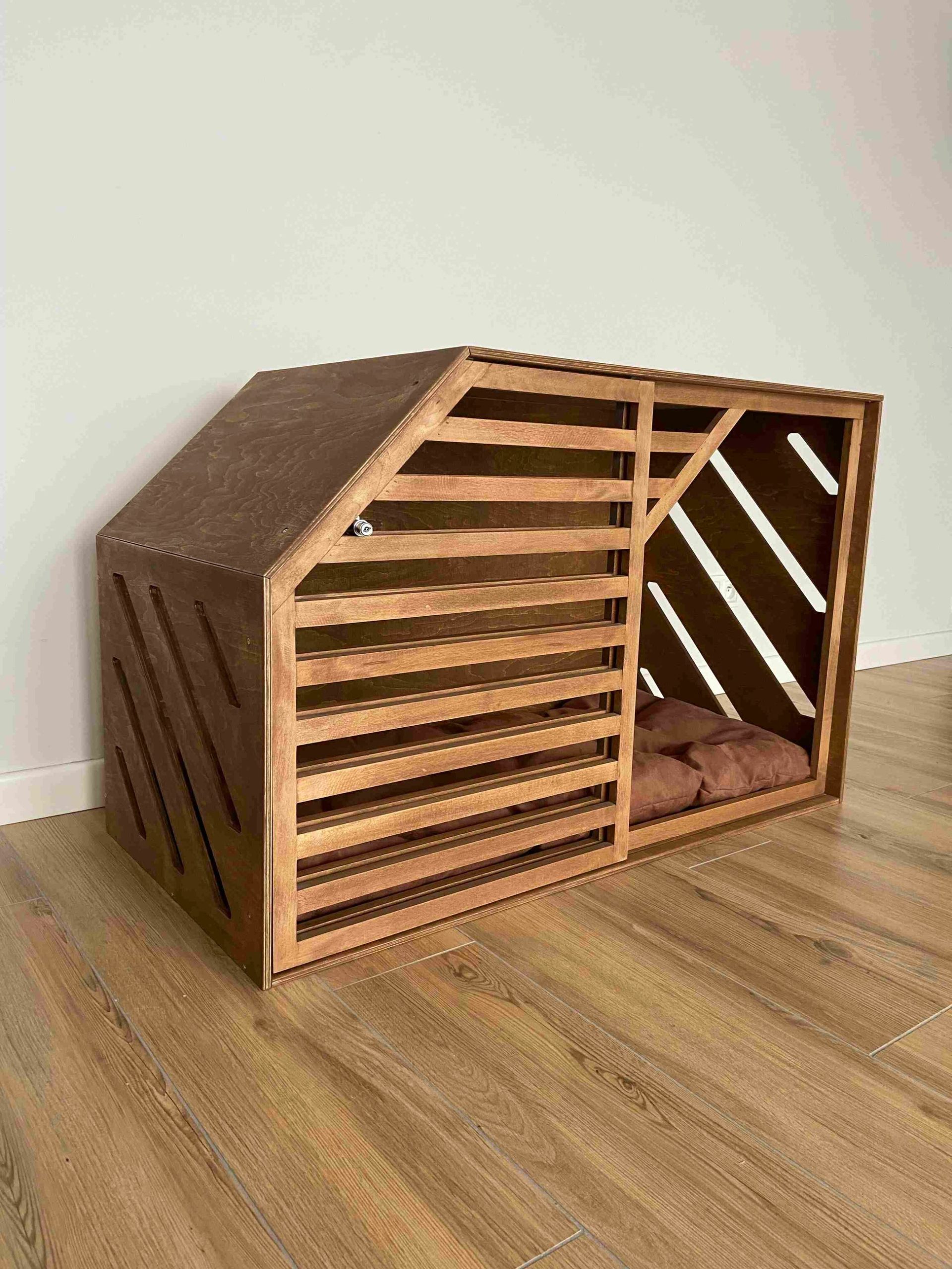 Amazing Black Dog House with Slide Door - Comfortable Pet Shelter - Image 11