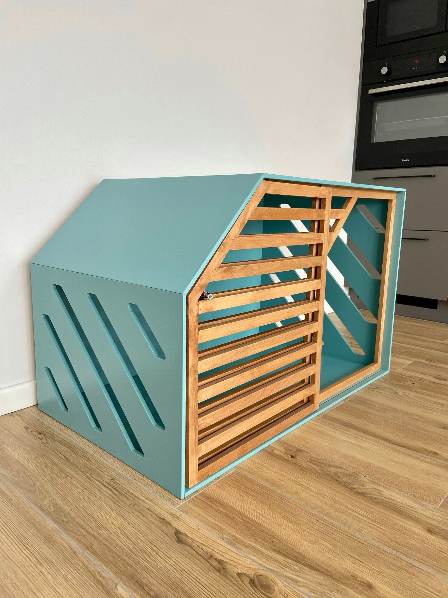 Handcrafted Pink Dog House for a Comfortable and Charming Pet Haven - Image 16