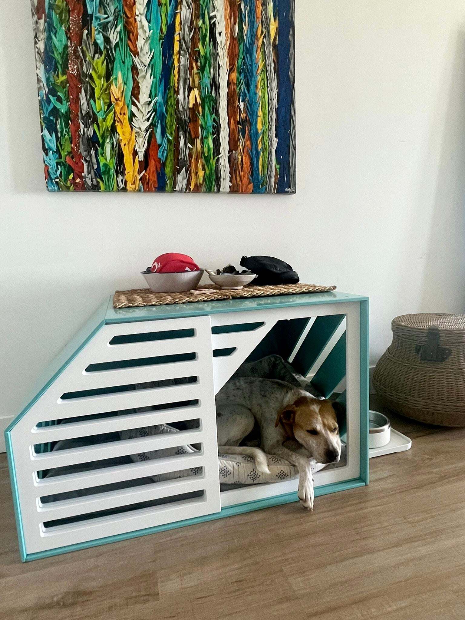 Modern Wooden Dog Kennel - Chic and Minimalist Pet Furniture - Image 7